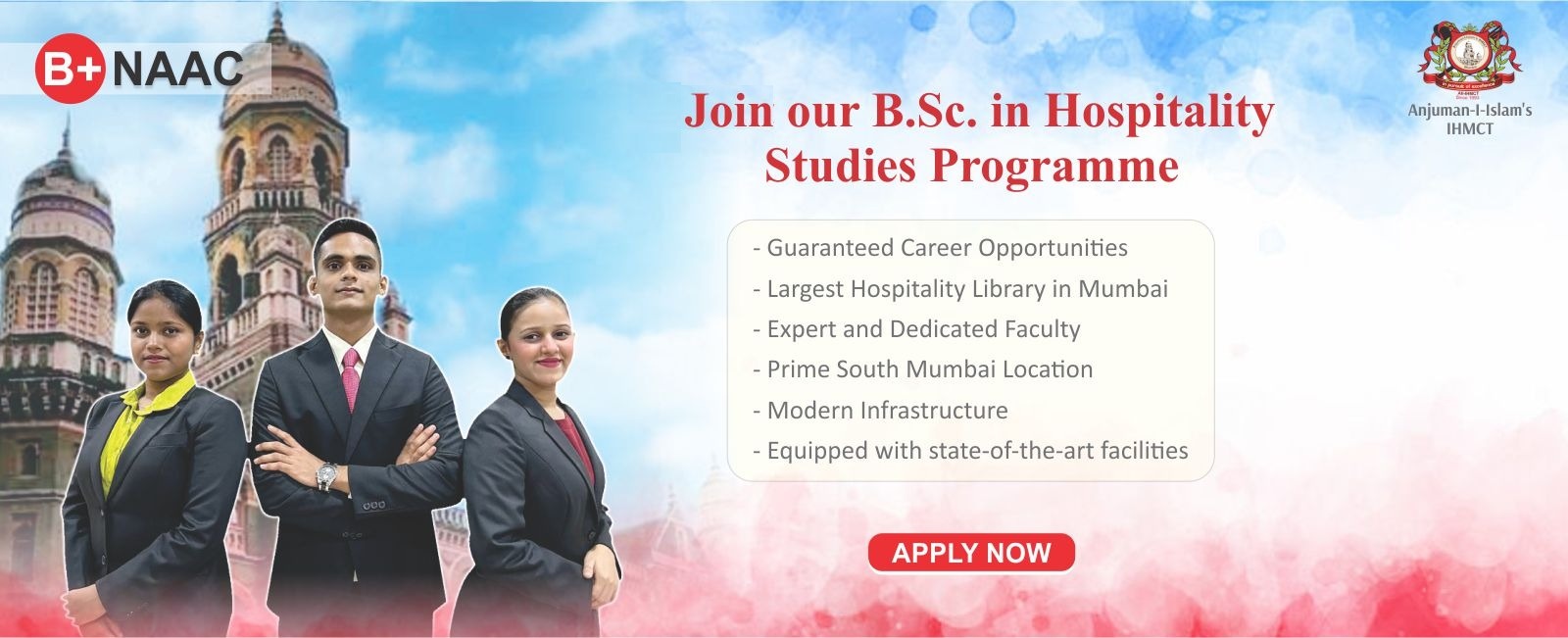 Anjuman Islam Hotel Management Institute - banner